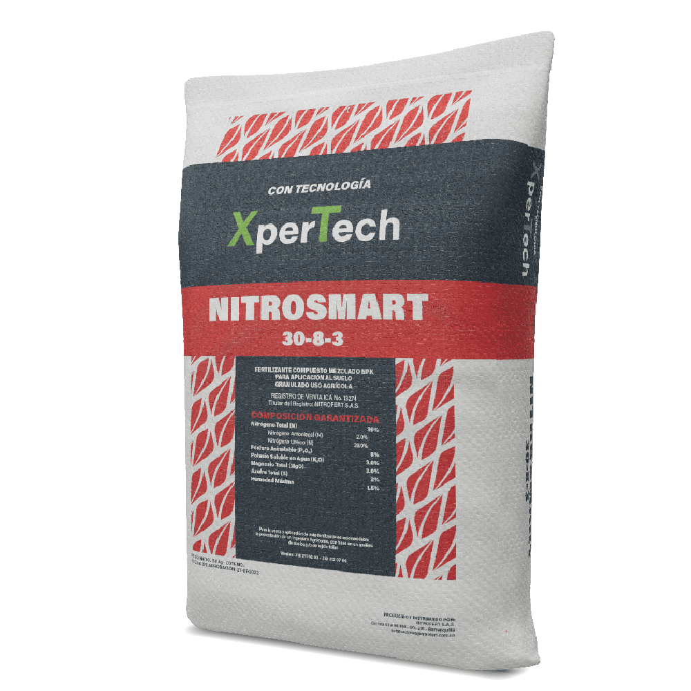 Nitrosmart 30-8-3 Fertilizantes Especializado con Tecnología XperTech